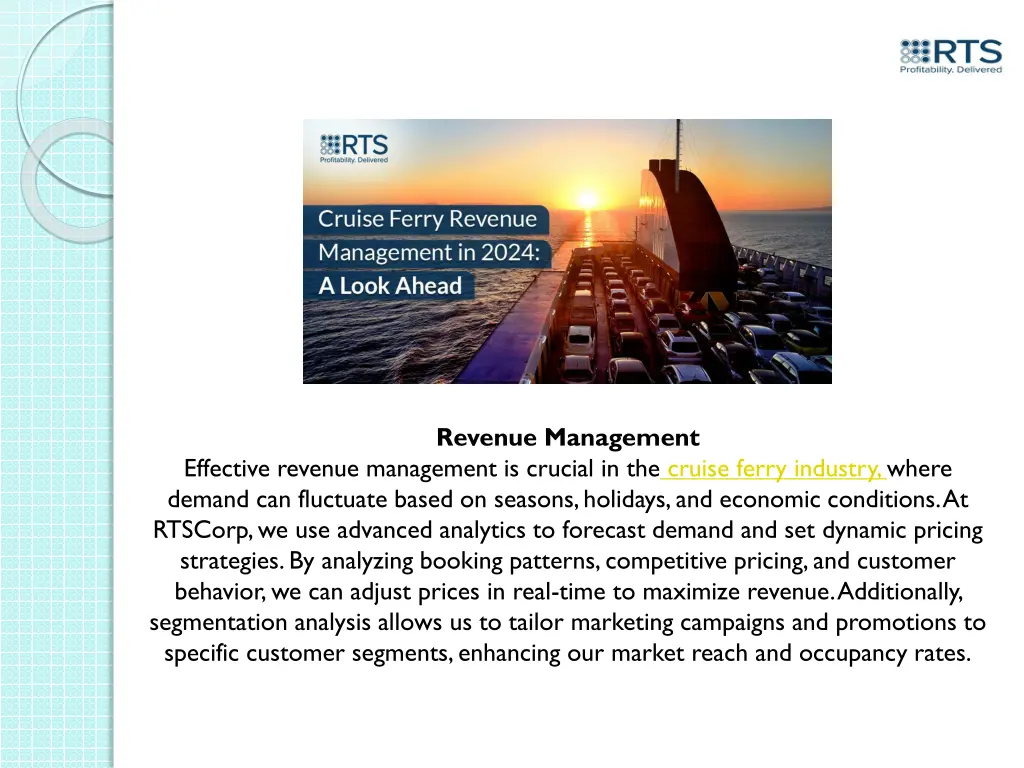 revenue management