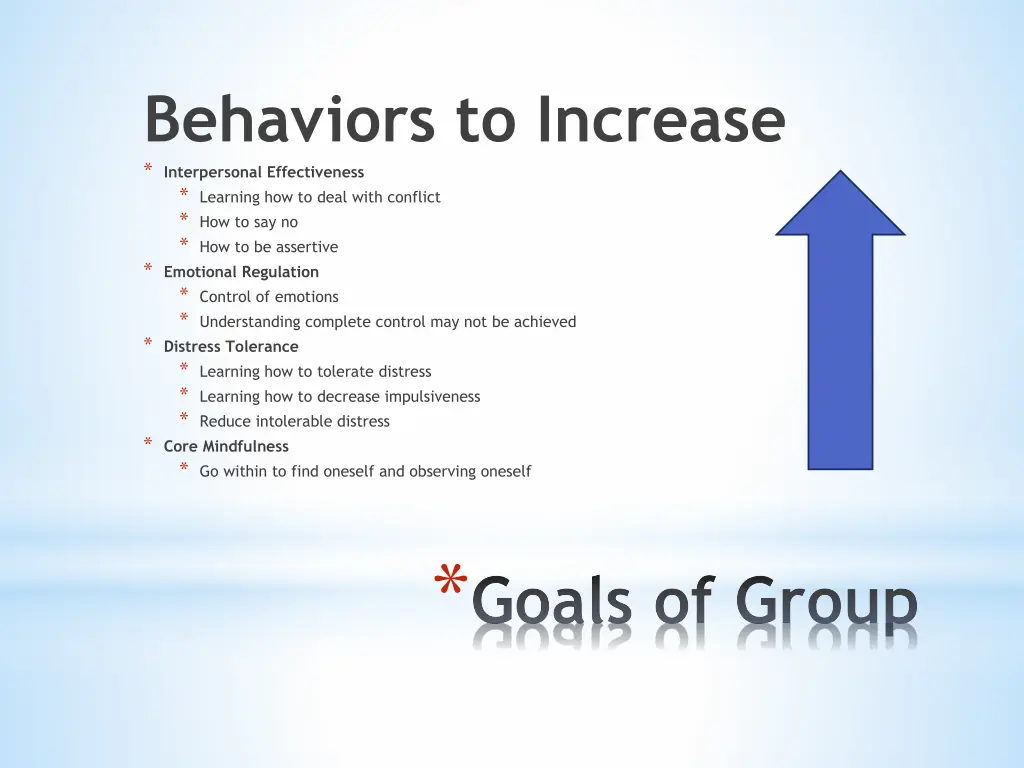 behaviors to increase interpersonal effectiveness