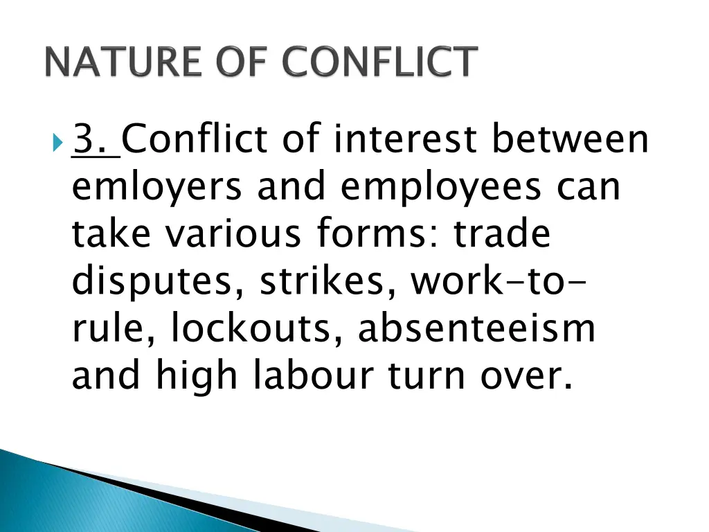 3 conflict of interest between emloyers