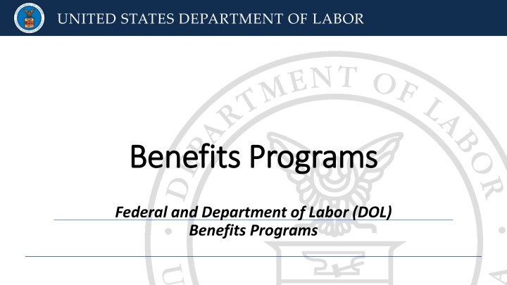 united states department of labor united states