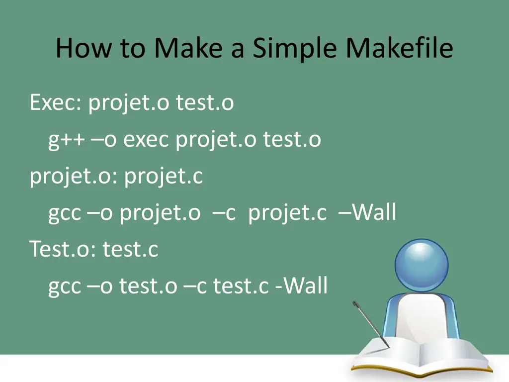 how to make a simple makefile