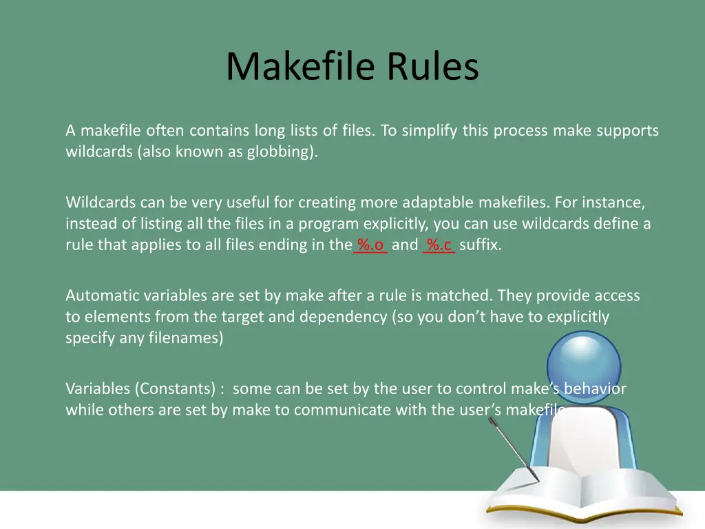 makefile rules 1