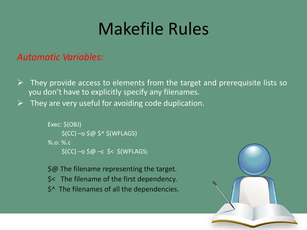 makefile rules 4