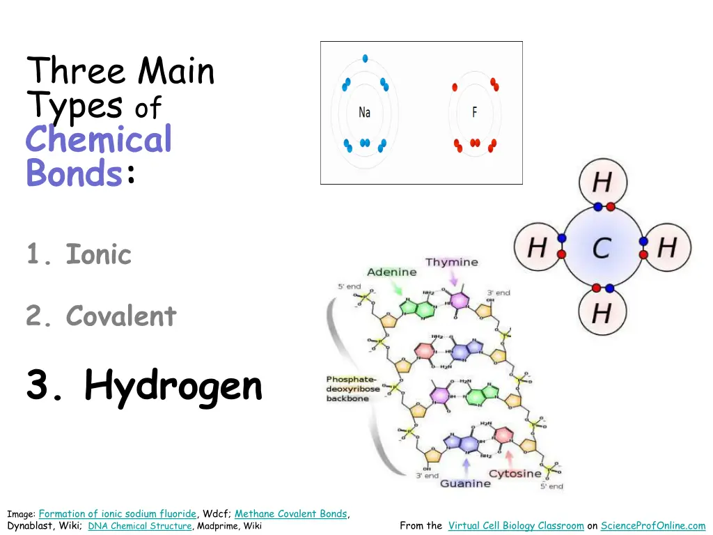 three main types of chemical bonds 2