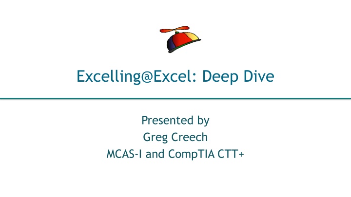 excelling@excel deep dive