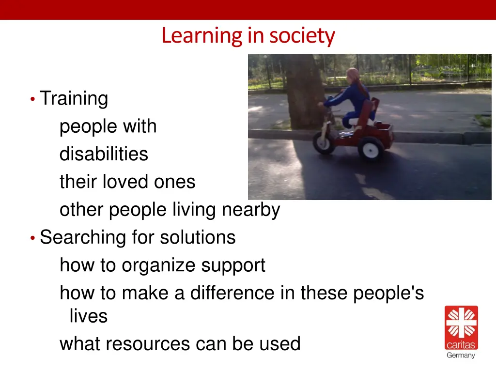 learning in society