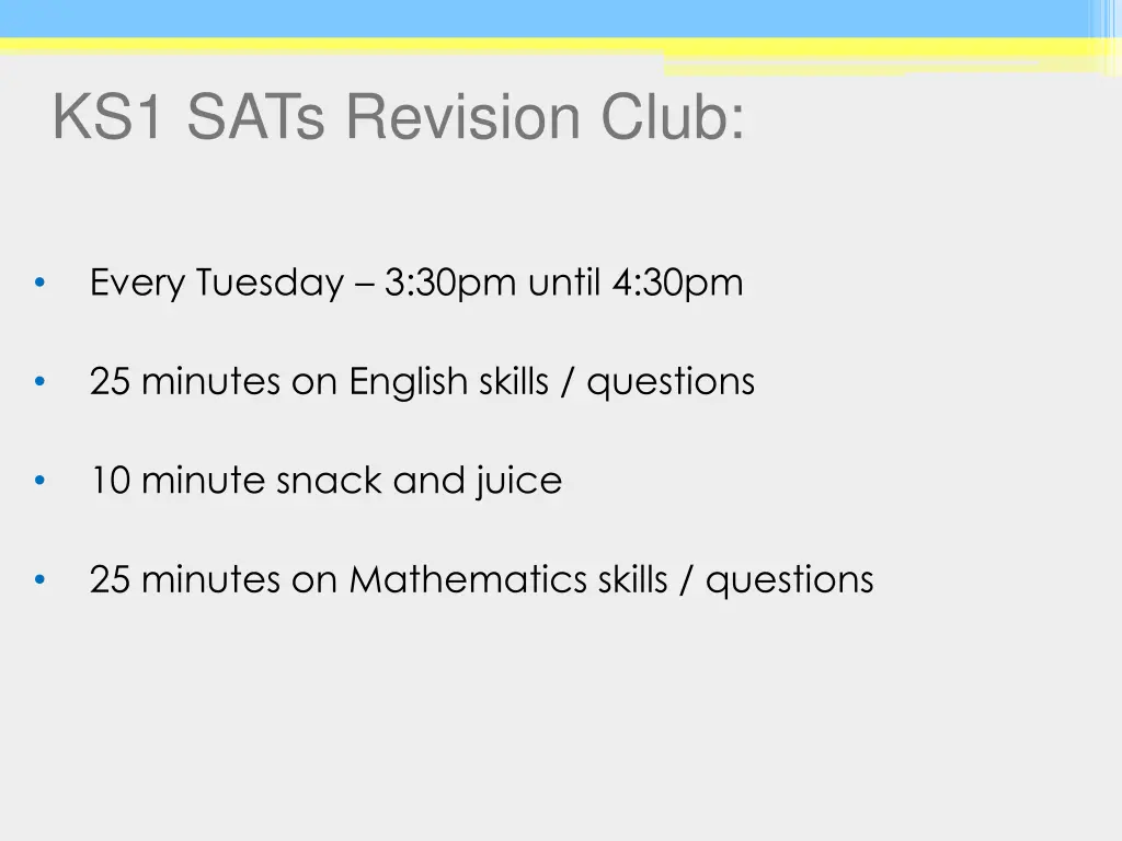 ks1 sats revision club