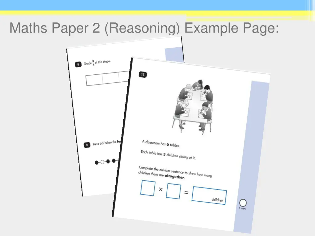 maths paper 2 reasoning example page