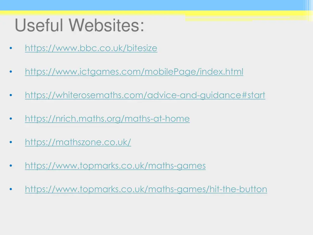 useful websites