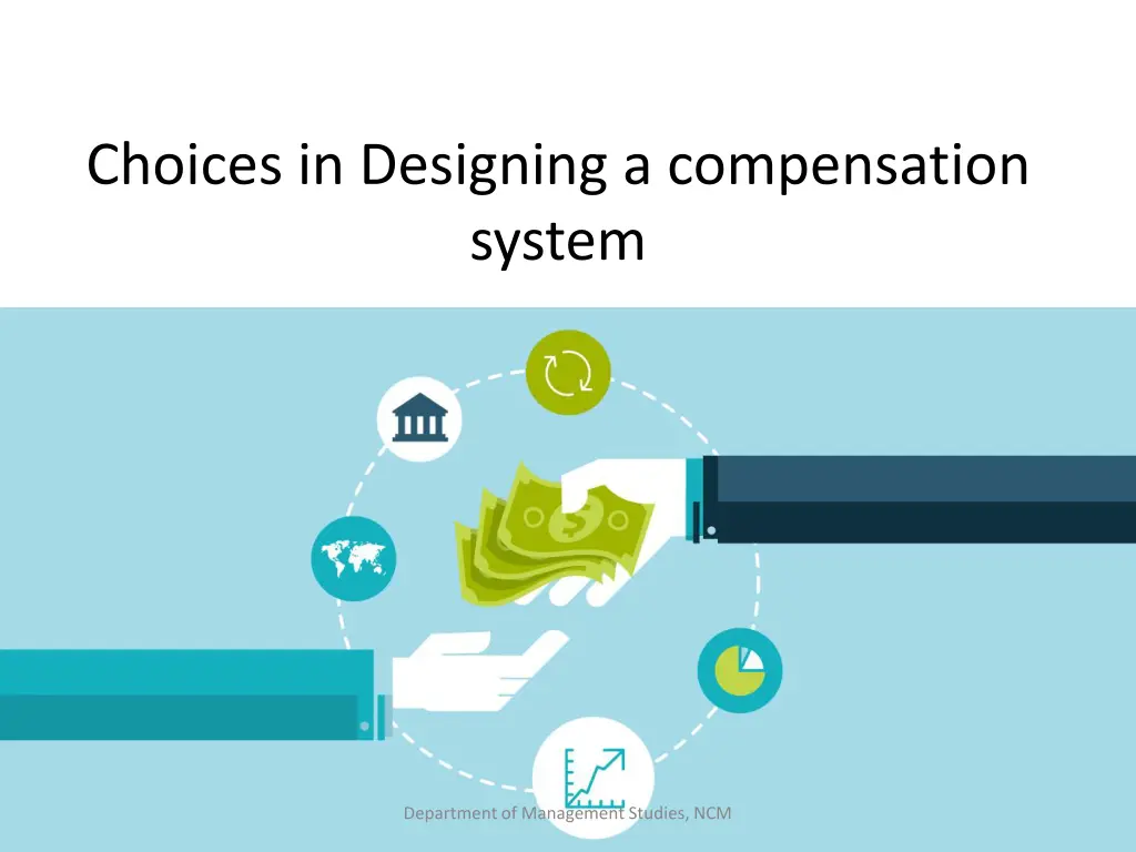 choices in designing a compensation system