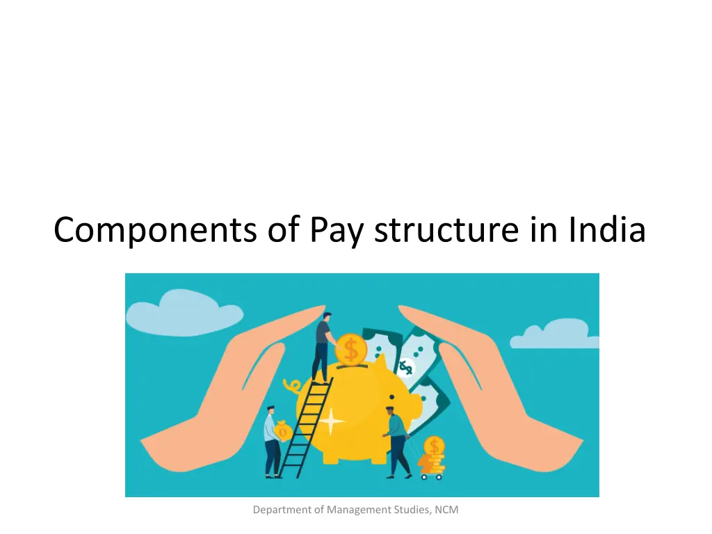 components of pay structure in india