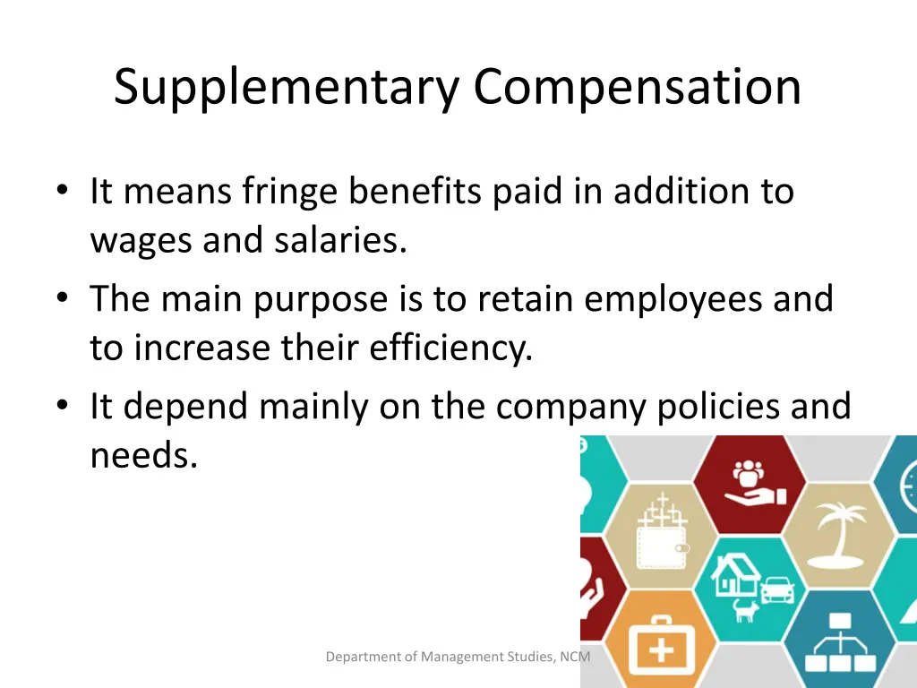 supplementary compensation