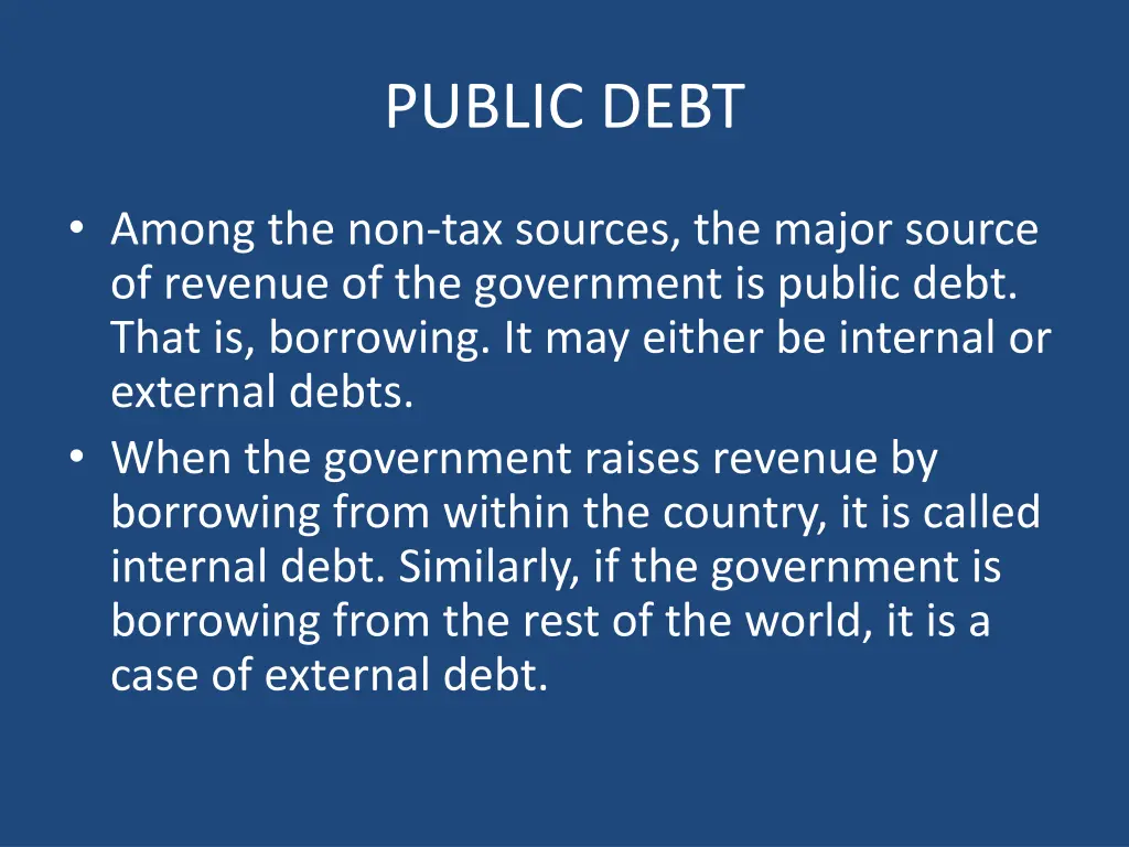 public debt 1