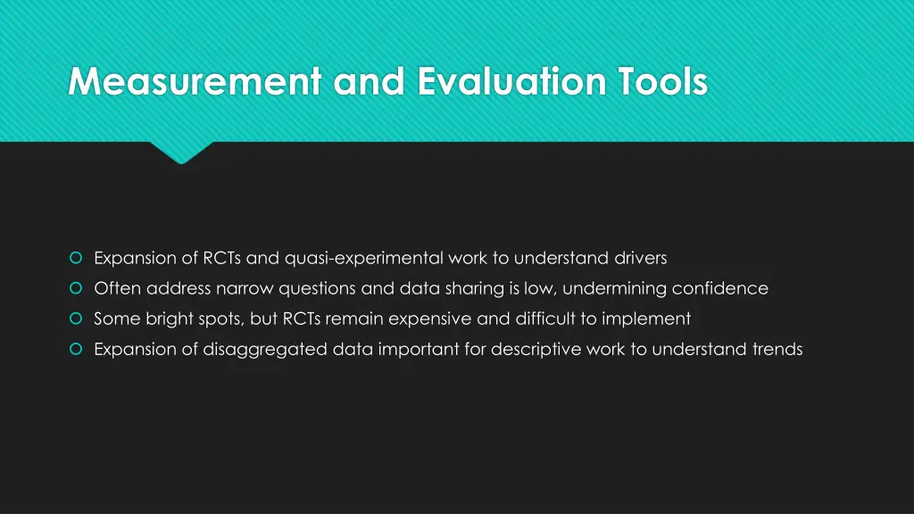 measurement and evaluation tools