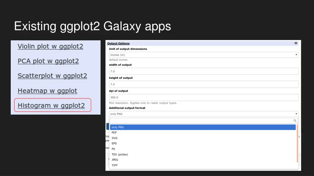 existing ggplot2 galaxy apps 3