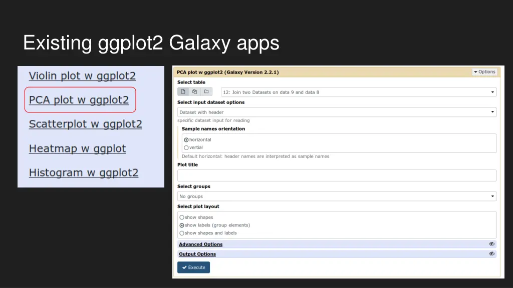 existing ggplot2 galaxy apps