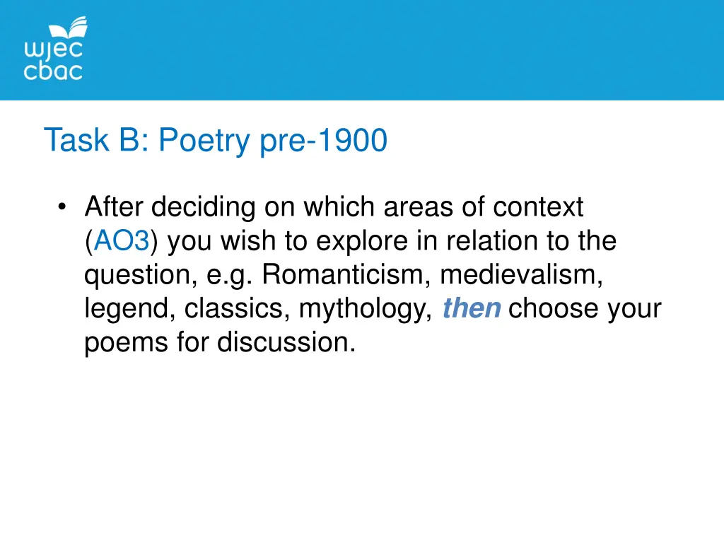 task b poetry pre 1900