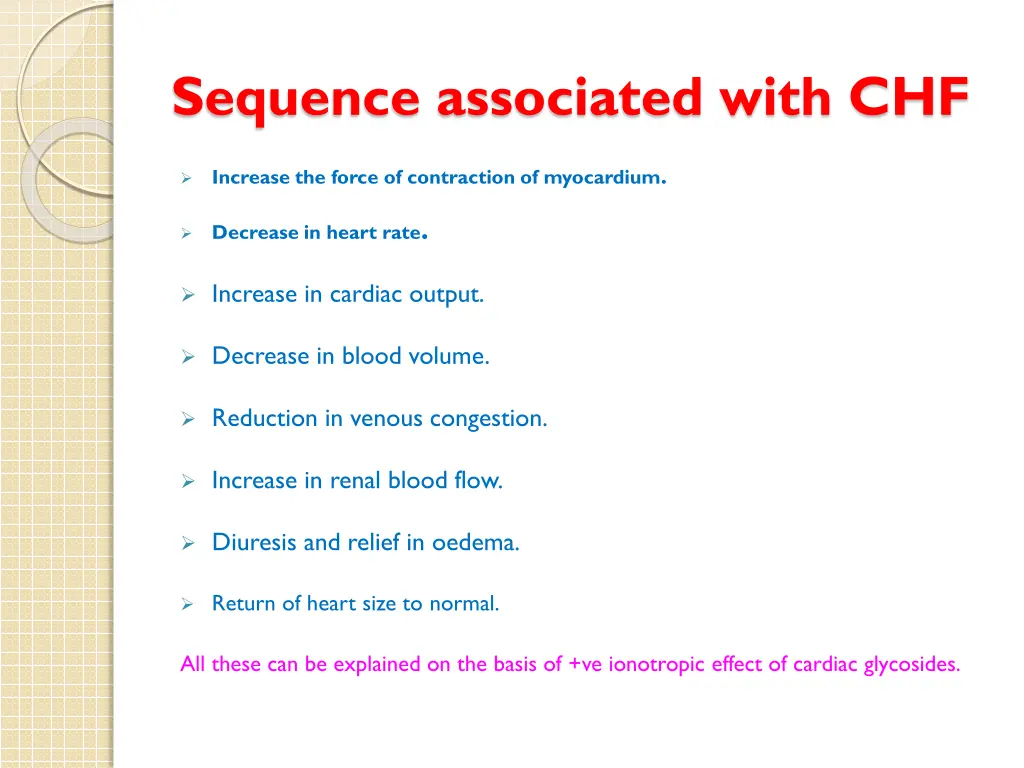 sequence associated with chf