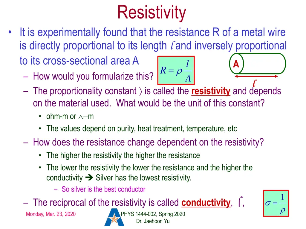 resistivity