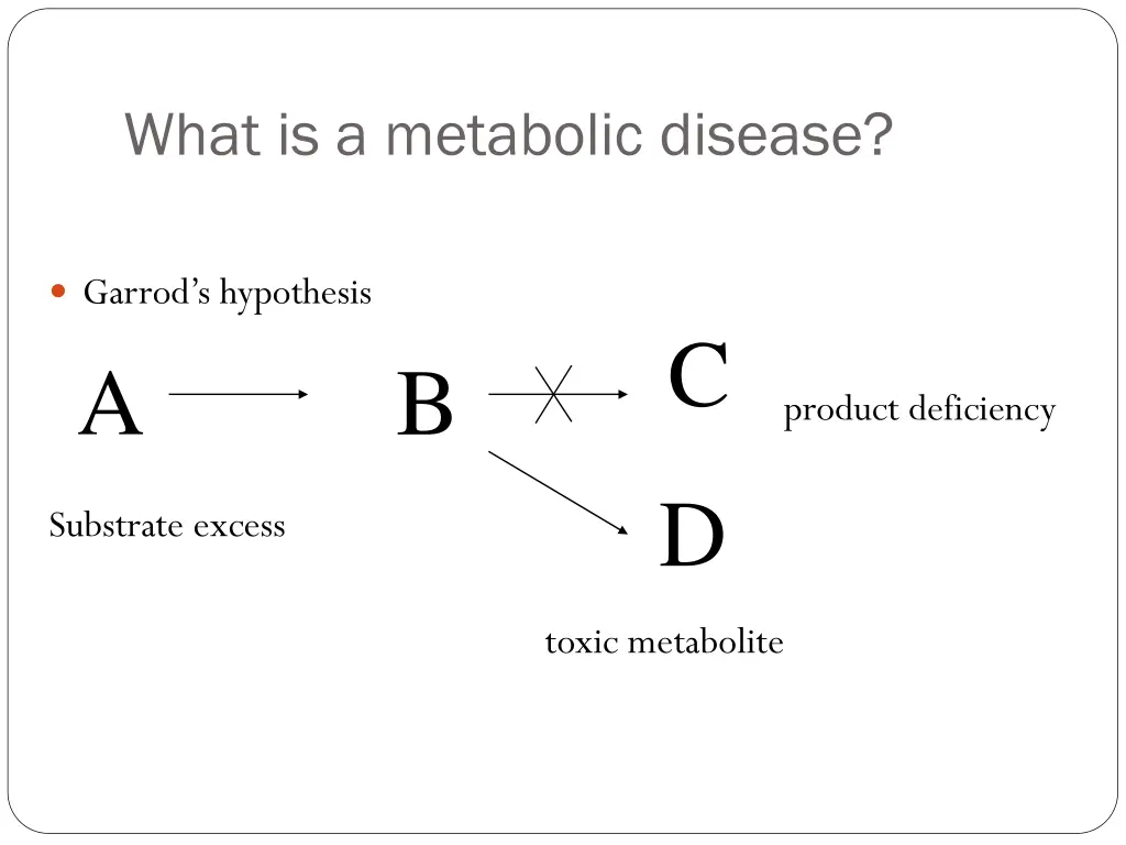 what is a metabolic disease