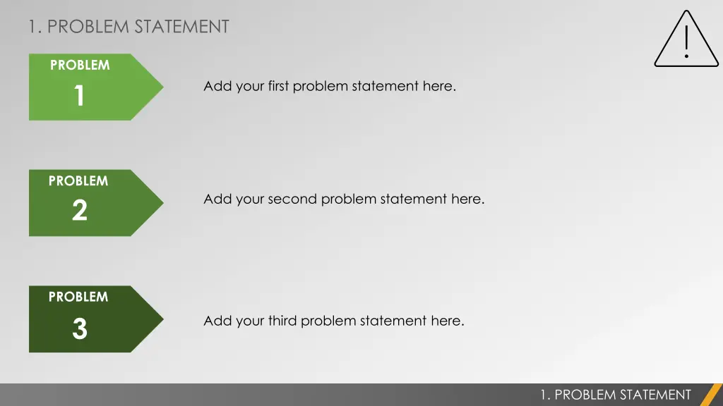 1 problem statement