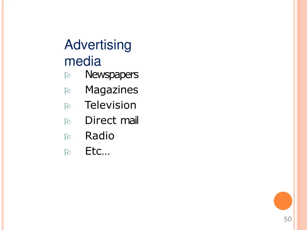 advertising media newspapers magazines television