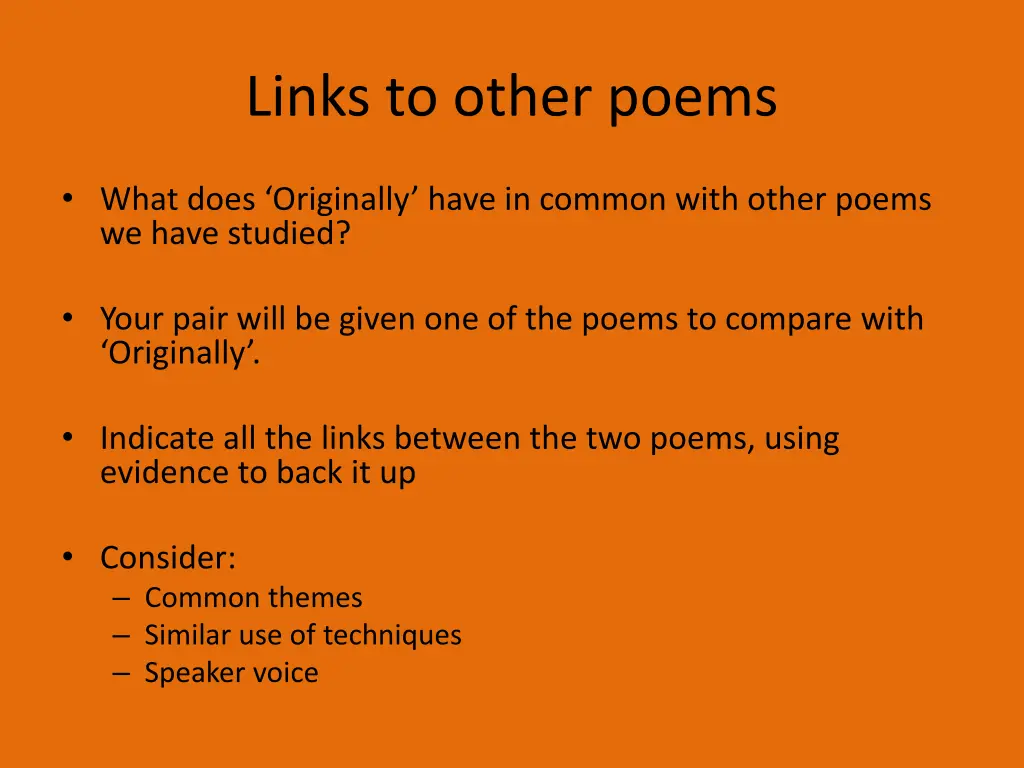 links to other poems