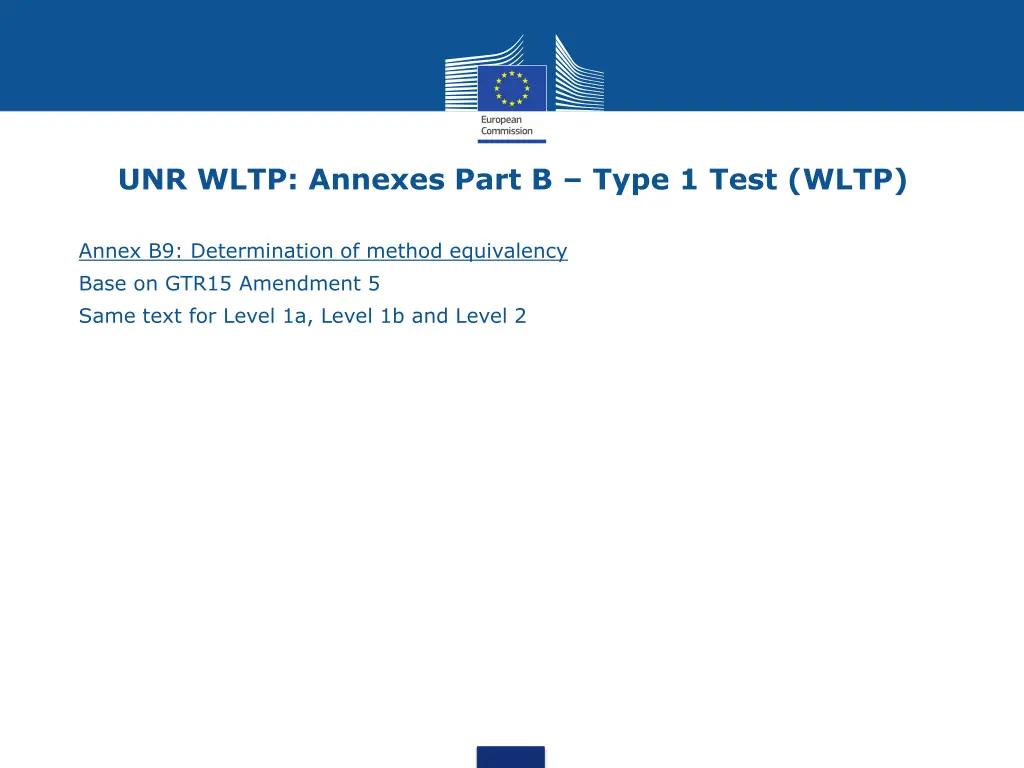 unr wltp annexes part b type 1 test wltp 12