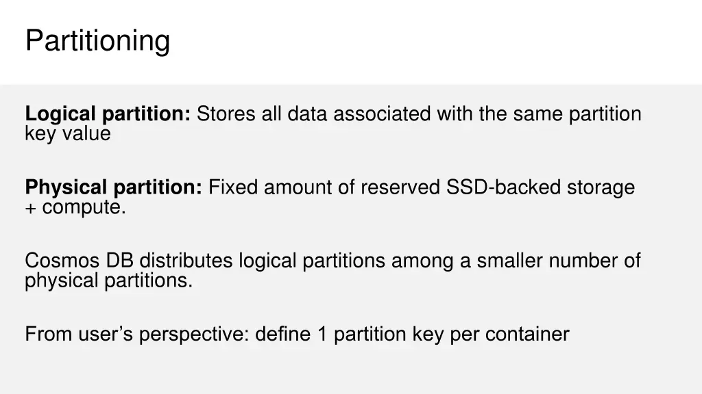 partitioning 2