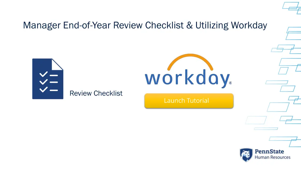 manager end of year review checklist utilizing