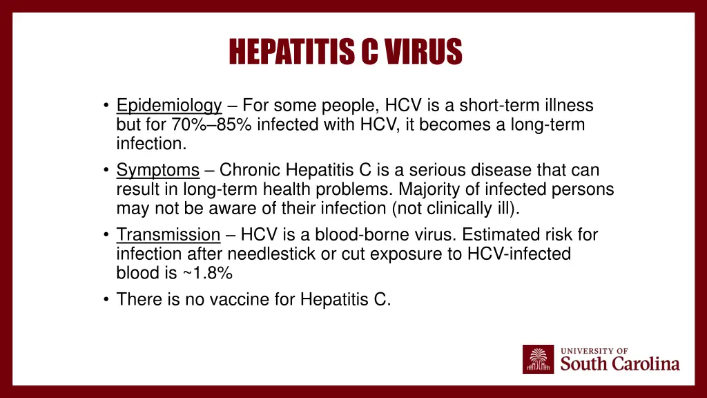 hepatitis c virus