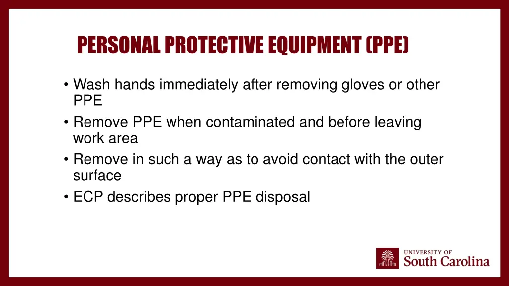 personal protective equipment ppe 1