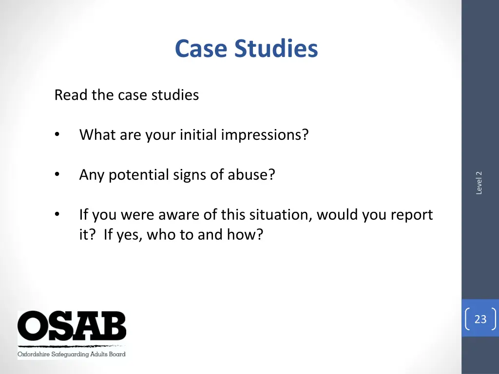 case studies