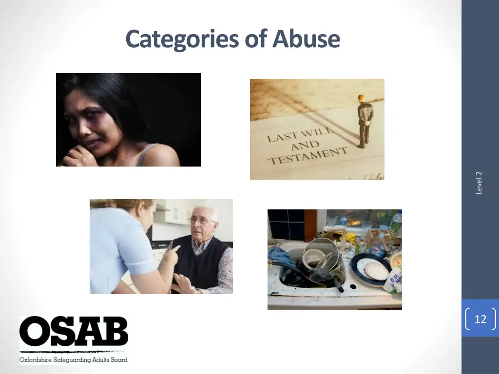 categories of abuse