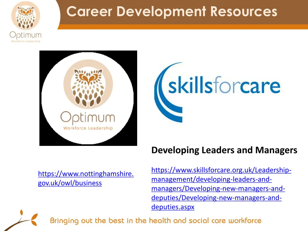 career development resources