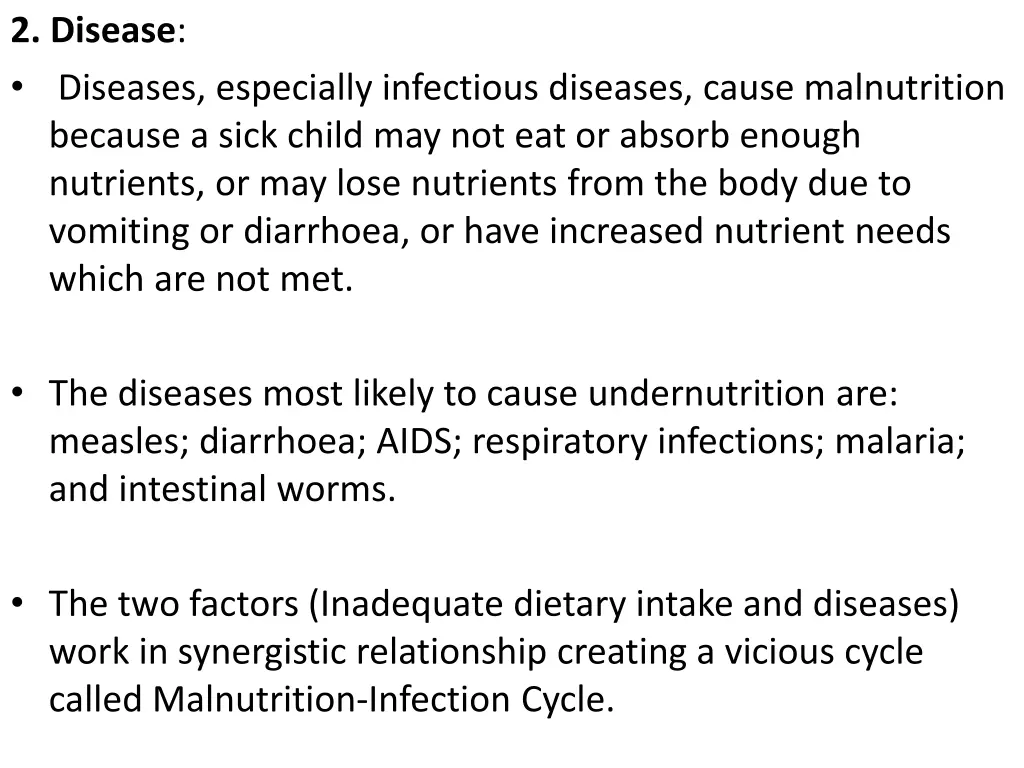 2 disease diseases especially infectious diseases