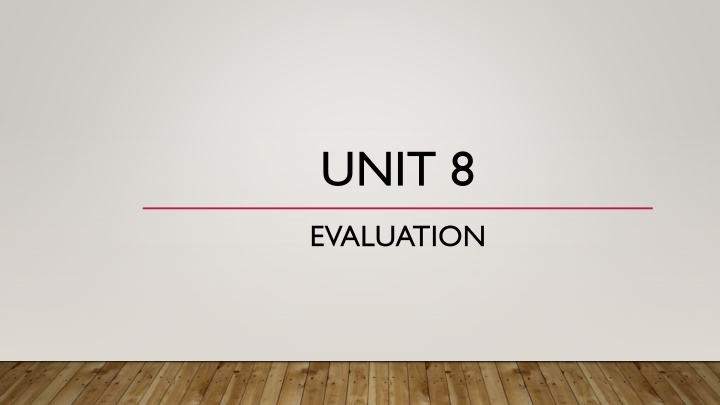 unit 8