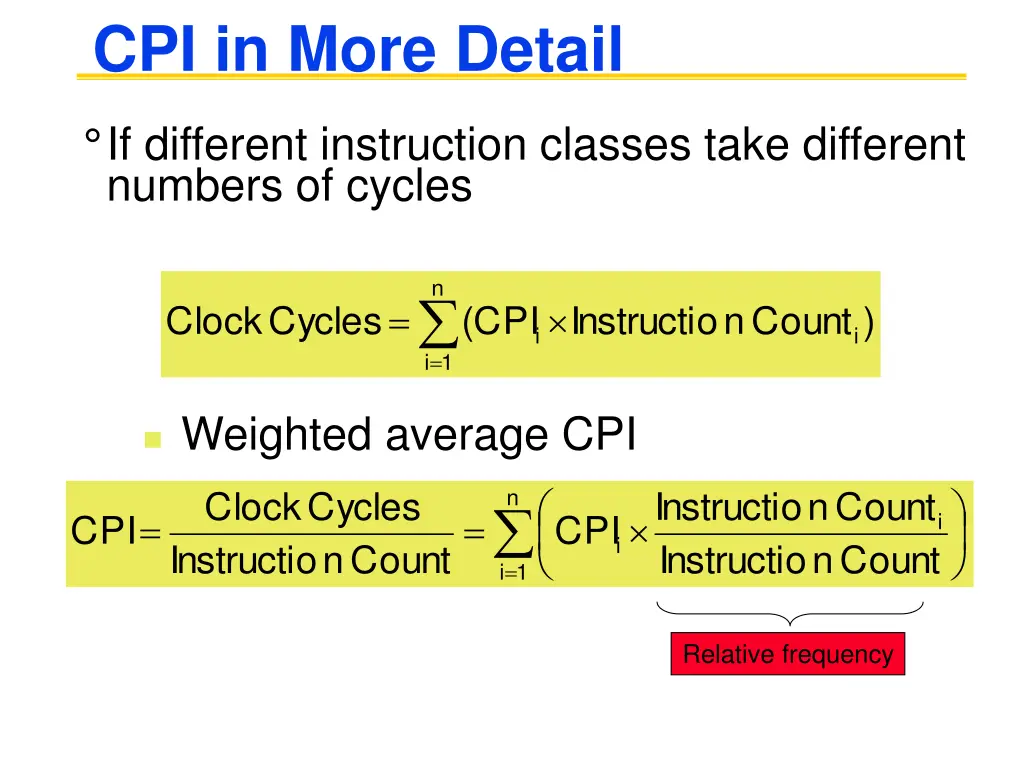 cpi in more detail