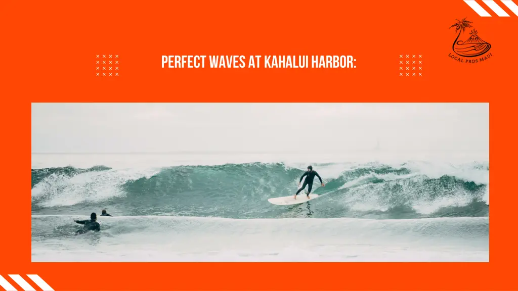 perfect waves at kahalui harbor
