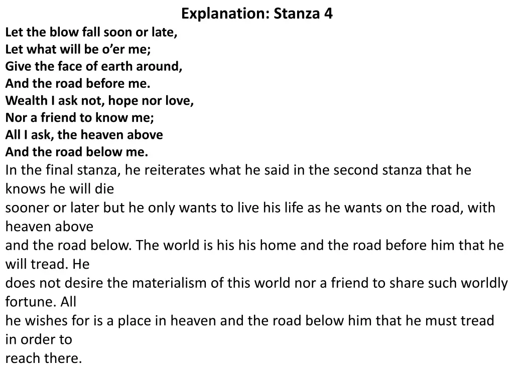 explanation stanza 4