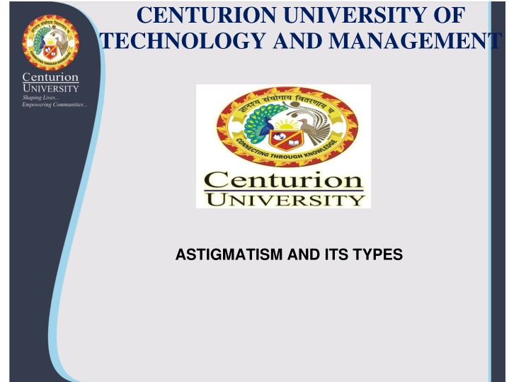 centurion university of technology and management