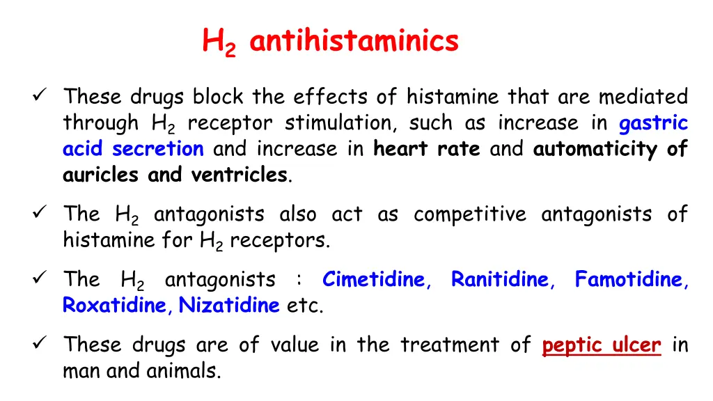 h 2 antihistaminics