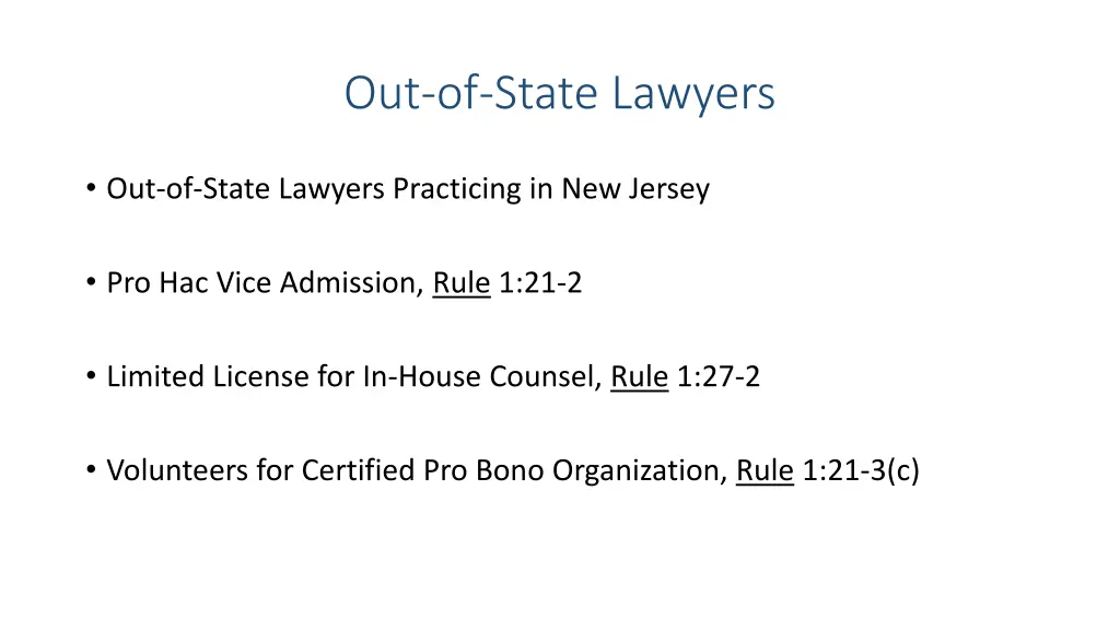 out of state lawyers