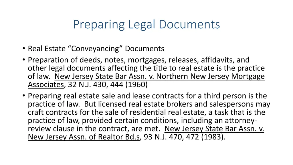 preparing legal documents 1