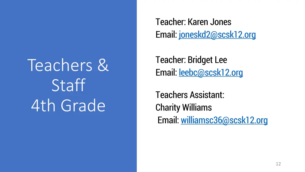 teacher karen jones email joneskd2@scsk12 org