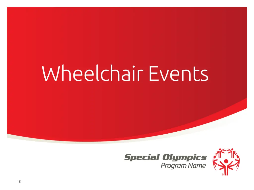 wheelchair events