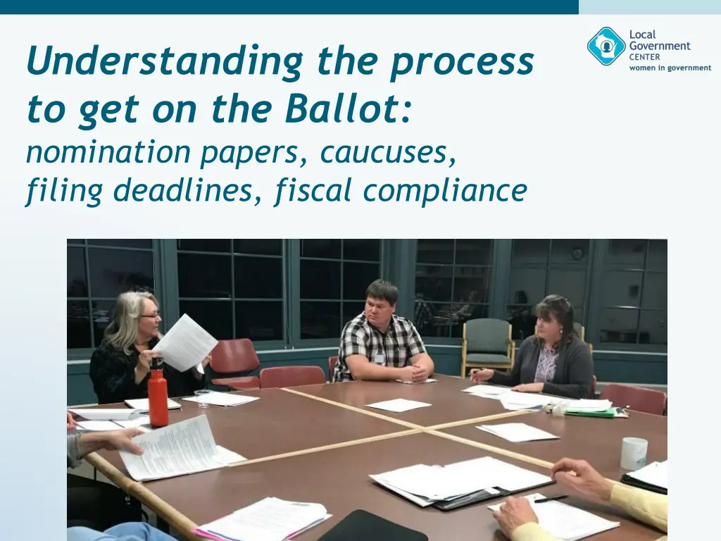 understanding the process to get on the ballot