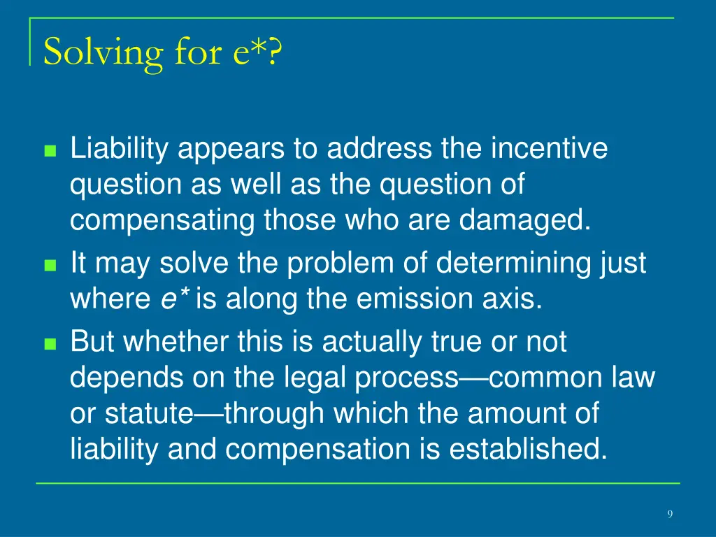 solving for e