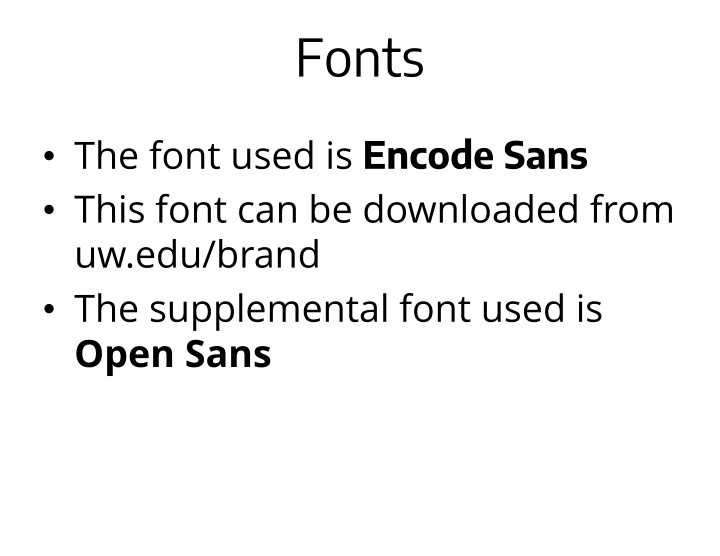 fonts