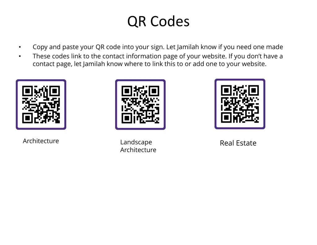 qr codes